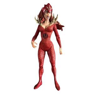 DC Direct Blackest Night Red Lantern Mera 7” Action Figure Loose